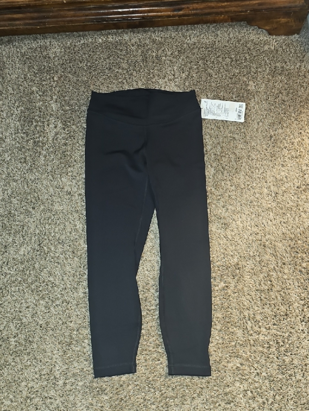 Lululemon Wunder Under Nulux HR Tight. Size 8 25" Inseam! BLK! Nwts